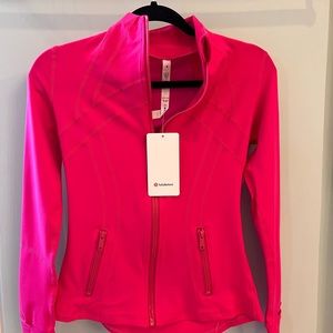 Brand new (with tags) lululemon (replica) pink define jacket